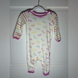 Triumph Multicolor Striped and Patterned Kids Bodysuit